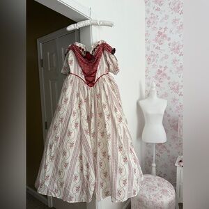 Lacemade Rose Lady Corset Dress NWT